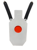 AR500 Bullseye Torso 1/4"