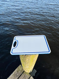 Made in the USA | Premium Cutting Board | Textured 1/2 inch HDPE UV Protected | Non-Skid or Mark Rubber Feet | Great for Boats & any Counter-top