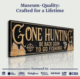 Gone Hunting Sign
