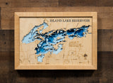 Island Lake Reservoir in St. Louis County, Minnesota