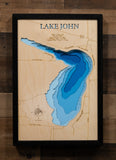 Lake John in Wright County, Minnesota