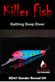 Ice Strong Outdoors - Killer Fish - Rattling DEEP Diver UV