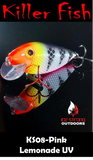 Ice Strong Outdoors - Killer Fish - Rattling Shallow Diver UV - NEW 2026 Colors Just Released!