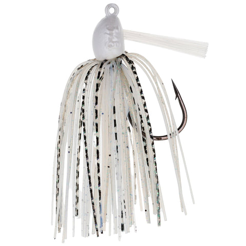 bass fishing reaction lures Reaction Tackle Lead Swim Jigs – Premium Weedless Bass Fishing Lures- 3 Pack - Tennessee Shad / 1/2 oz