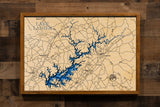 Lake Lanier in Hall, Forsyth, Dawson, Gwinnett, and Lumpkin Counties, Georgia