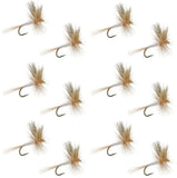 Light Cahill Classic Trout Dry Fly Fishing Fly - 1 Dozen Flies Size 20