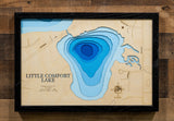 Little Comfort Lake in Chisago County, Minnesota