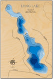Long Lake in Polk County, Wisconsin