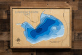 Lower McKenzie Lake in Washburn and Burnett Counties, Wisconsin