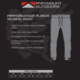 Whetstone Performance Fleece Wading Jogger