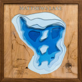 Matthews Lake in Washburn County, Wisconsin