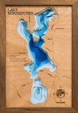 Lake Minnesuing in Douglas County, Wisconsin