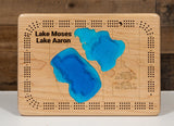 Moses Lake in Douglas County, Minnesota