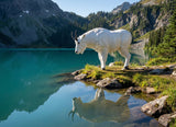 Real Wild 3D Mountain Goat Foam Archery Target