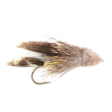 Muddler Minnow Fly Fishing Flies - Classic Bass and Trout Streamers - Set of 6 Flies Hook Size 6