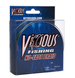 Vicious No-Fade Green Braid - 60 Lb Test