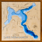 Nebagamon Lake in Douglas County, Wisconsin