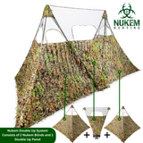 Double Up System - Mossy Oak Greenleaf 3D Leafy