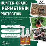 Realtree Outfitter's Permethrin Bundle, 32oz Spray + 32oz Refill