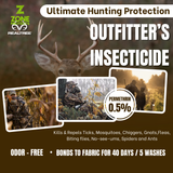 Realtree Outfitter's Permethrin Bundle, 32oz Spray + 32oz Refill