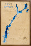 Lake Owen in Bayfield County, Wisconsin