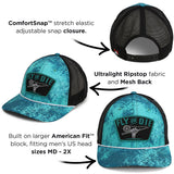 Fly or Die Hat Fly Fishing Mesh Back Rope Cap