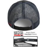Trout Tongue Fly Fishing Hat Patch Mesh Back Rope Cap