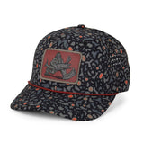Big Foot Squatch Perforated Fishing 6-Panel Rope Cap