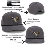 New Canadian Goose Corduroy 5-Panel Rope Cap