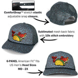 Redfish Tacos 6-Panel Fishing Hat