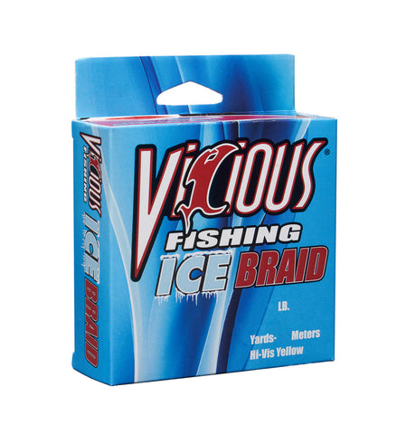 Vicious Ice Hi-Vis Yellow Braid