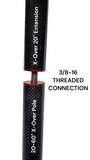 HDI X-OVER Carbon 20" Pole Extension
