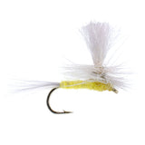 Pale Morning Dun Parachute PMD Classic Dry Fly - 1 Dozen Flies Hook Size 14
