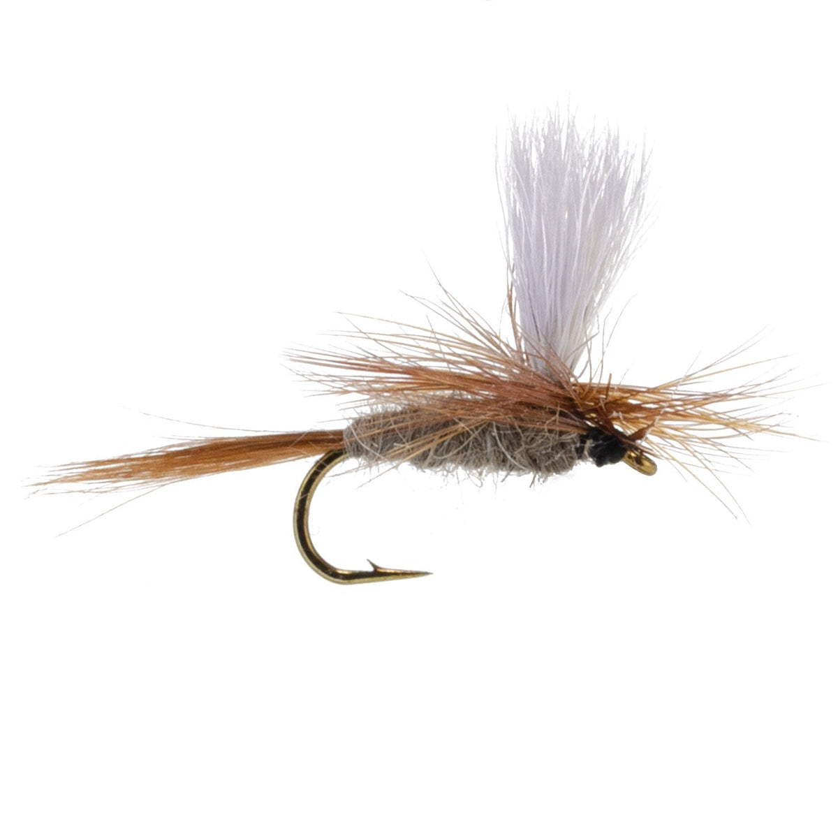 Hares Ear Parachute Classic Dry Fly - 6 Flies Hook Size 18 – Ice Strong ...
