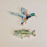 Gone Fishin' Bass Acrylic Wall Contour