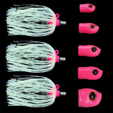 Skirted Screwy Head Jigs