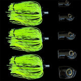 Skirted Screwy Head Jigs