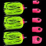 Skirted Screwy Head Jigs