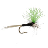 Trico Spinner High Visibility Green Post 12 Flies Hook Size 20