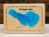 Portage Lake in Cass County, MN, Near Bena