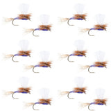 Parachute Purple Haze Dry Fly - 12 Flies Size 20