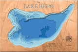 Lake Reno in Pope County, Minnesota