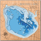 Round Lake in Squaw Lake, Itasca County, Minnesota