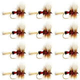 Royal Wulff Classic Trout Dry Fishing Fly -12 Flies Size 18