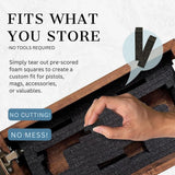 Rustic Diamond Hidden Gun Cabinet – Ornate Concealment Coat Rack with Multi-Purpose Hooks