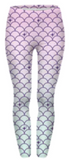 Mermaid Leggings - Pink