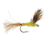 3 Pack Sparkle Dun Pale Morning Dun PMD Yellow Body Mayfly Hook Size 14