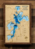 Spider Lake Chain in Sawyer County, Wisconsin