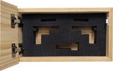Dont Tread on Me Concealment Shelf - Quick Access Patriotic Hidden Gun Storage with Magnetic Lock - Safe & Secure Gun Concealment Furniture (Stripes)