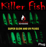 Ice Strong Outdoors - Killer Fish - Rattling TROLLING PLUG UV - NEW 2026 Colors Just Released!